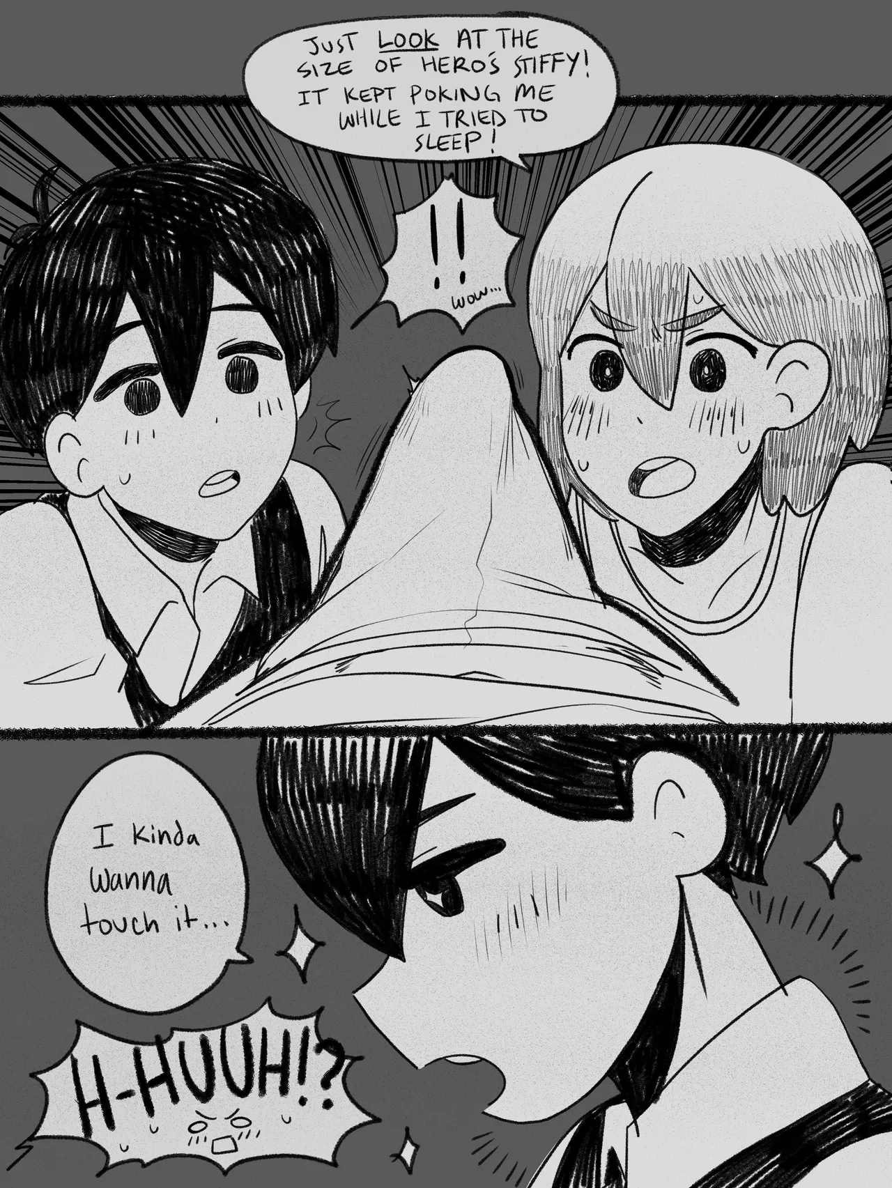 Omori Comic #1 page 1 full