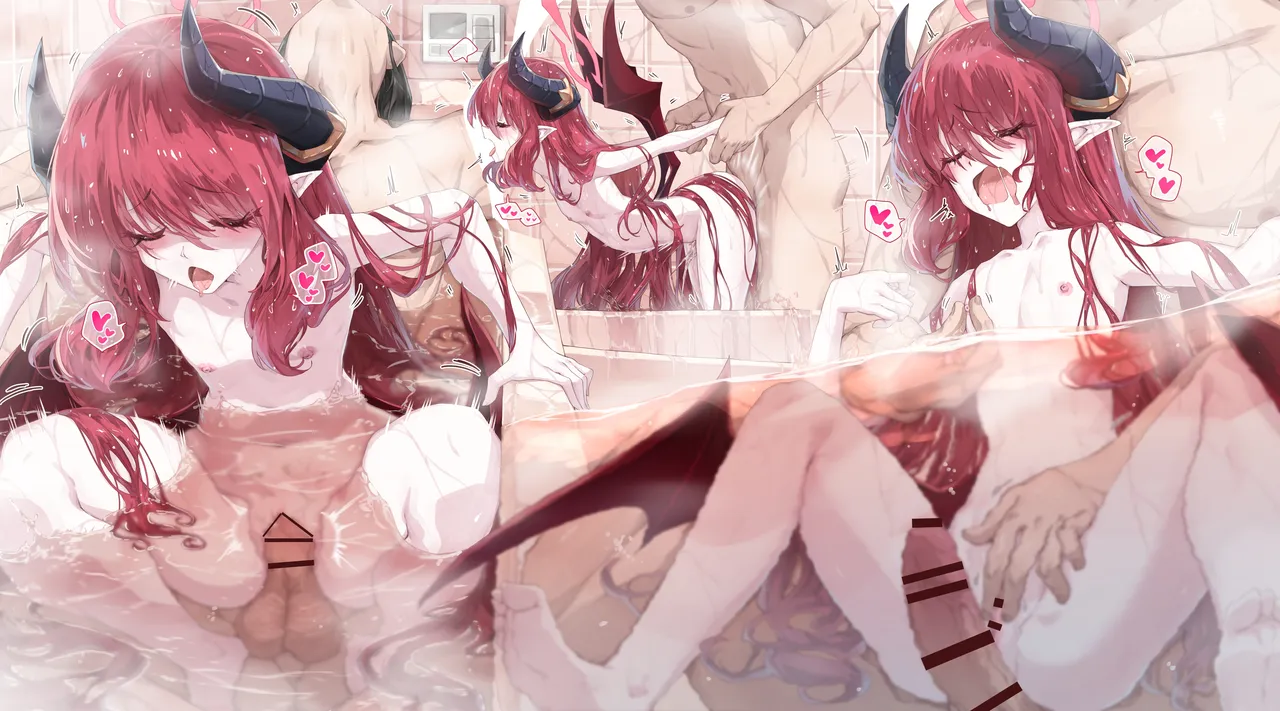 ジュンコちゃんとお風呂なかよしえっち♨️🥵💦 page 2 full