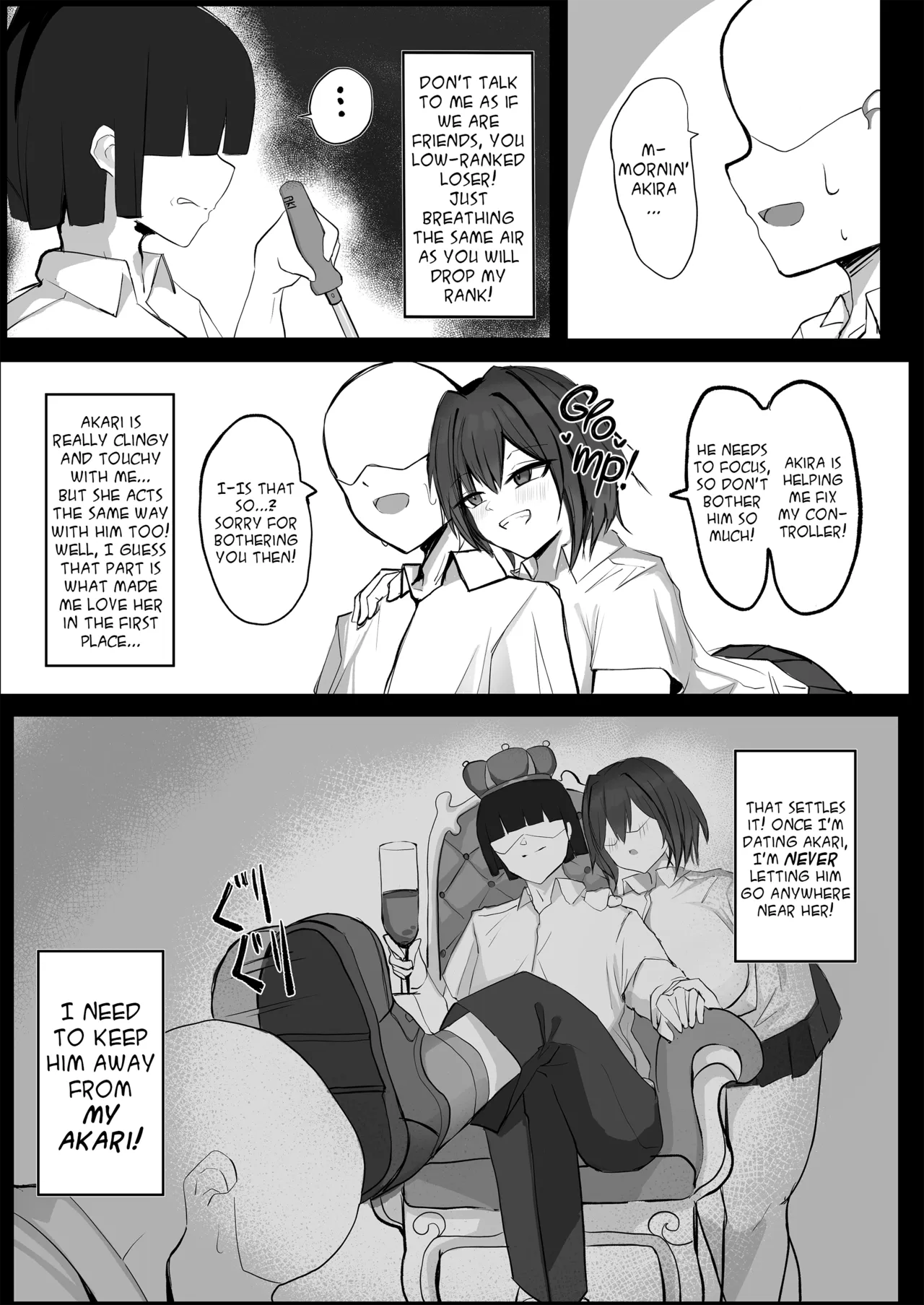 Boyish K-Cup Osananajimi ga InCha no Aitsu to Sex Shiteta | My Boyish, Childhood Friend was Having Sex With That Nobody page 7 full