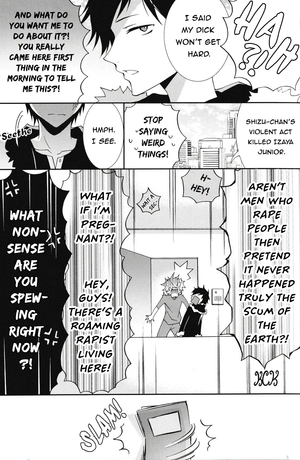 Please, Be Careful About Romance -- Durarara dj page 6 full