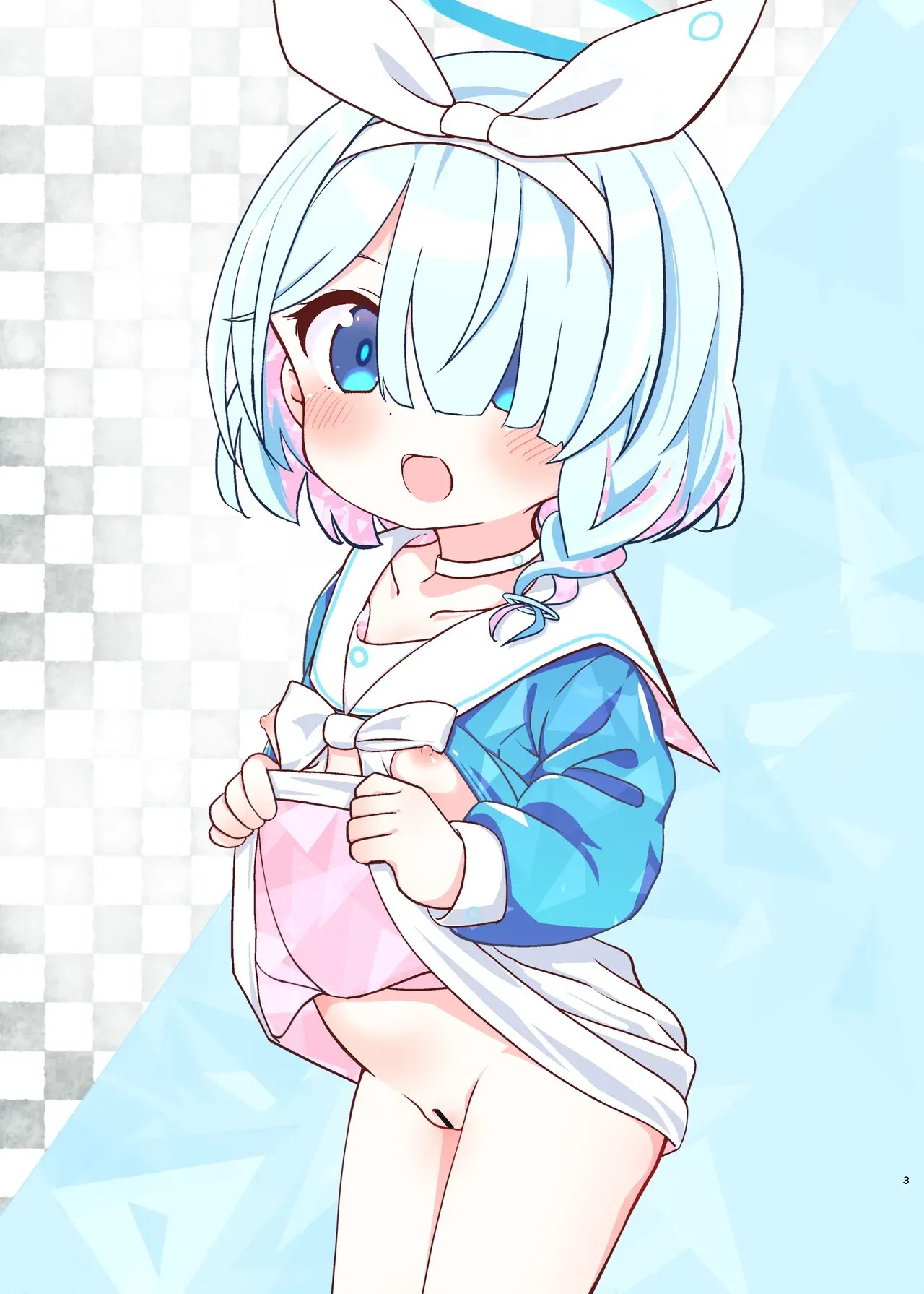 Arona-chan Agrees To A Friendly And Affectionate Relationship With Her Sensei Who She Loves Very Very Much page 2 full