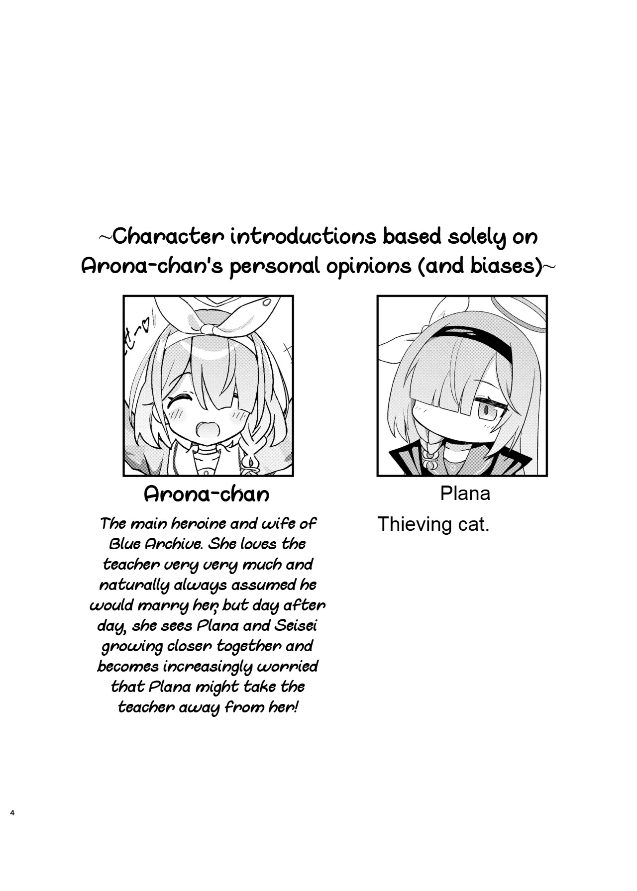 Arona-chan Agrees To A Friendly And Affectionate Relationship With Her Sensei Who She Loves Very Very Much page 3 full