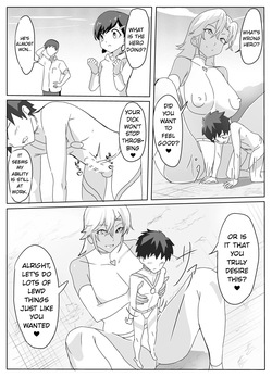 [Honyuubin (Tikubin)] Dosukebe Kaijin ni Saitei Mazo Shasei Saserareru Hanashi [English] — page 14