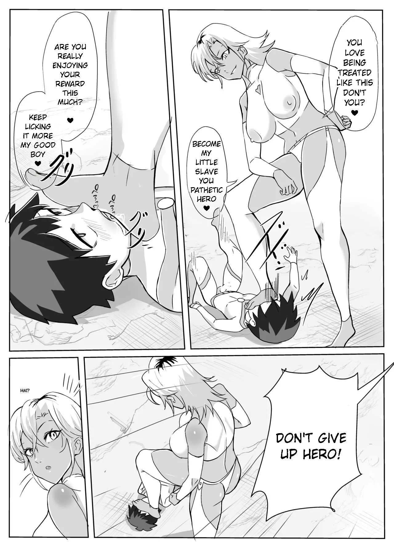 Dosukebe Kaijin ni Saitei Mazo Shasei Saserareru Hanashi page 9 full