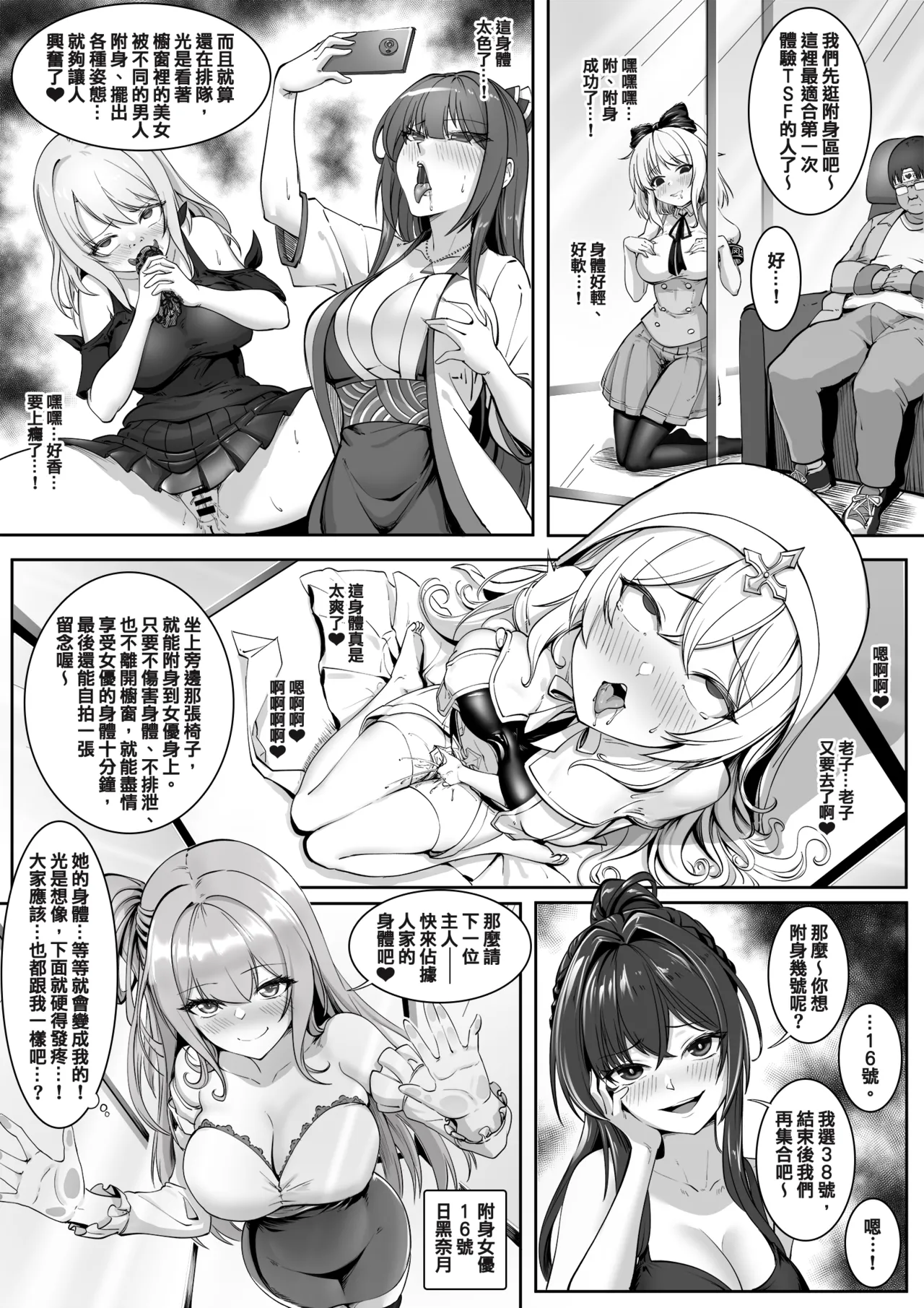TSF動漫成人展【附身、交換、皮物】【中文】【10P】 page 3 full