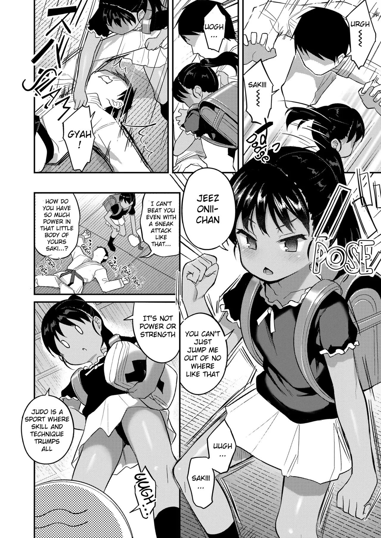 One-on-One Match with a Judo Girl page 2 full