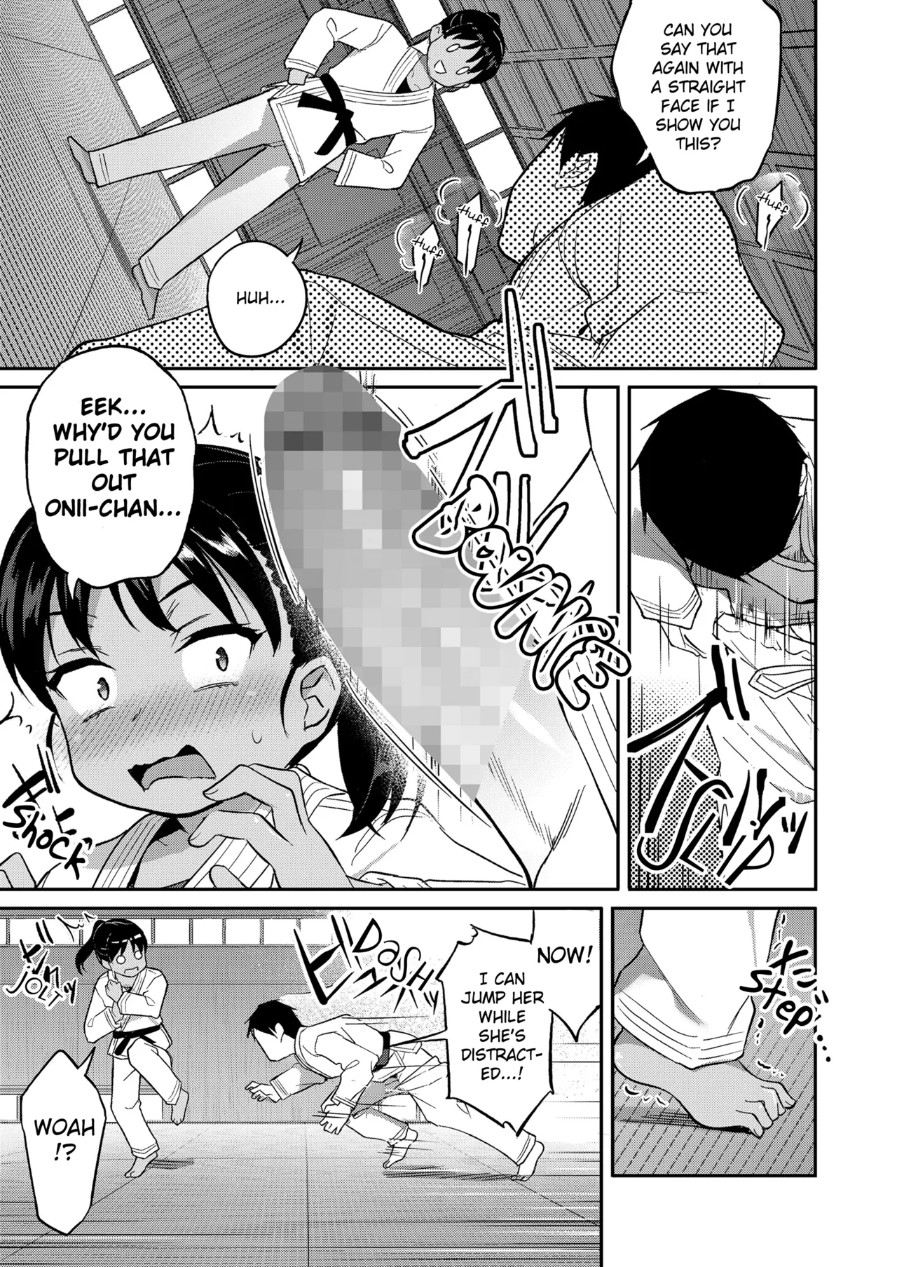 One-on-One Match with a Judo Girl page 5 full