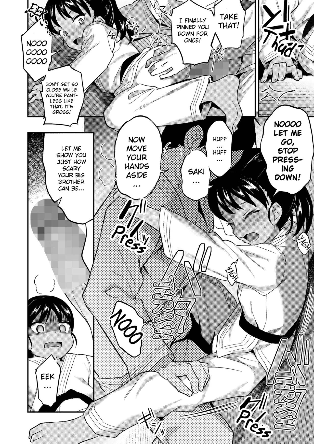 One-on-One Match with a Judo Girl page 6 full
