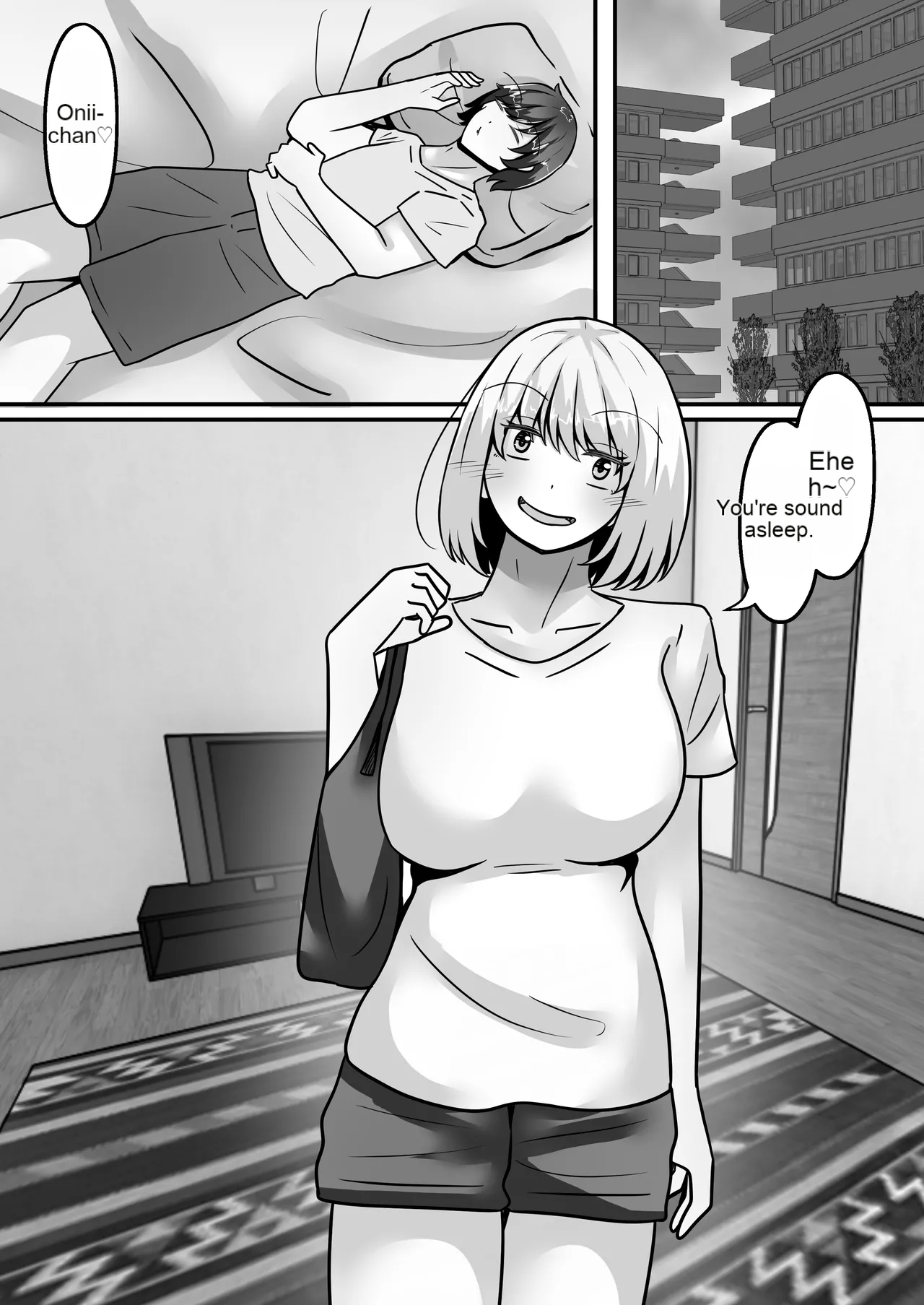 My Big brother has turned into a girl and become my sister!- I'll teach you all sorts of pleasurable things. page 2 full