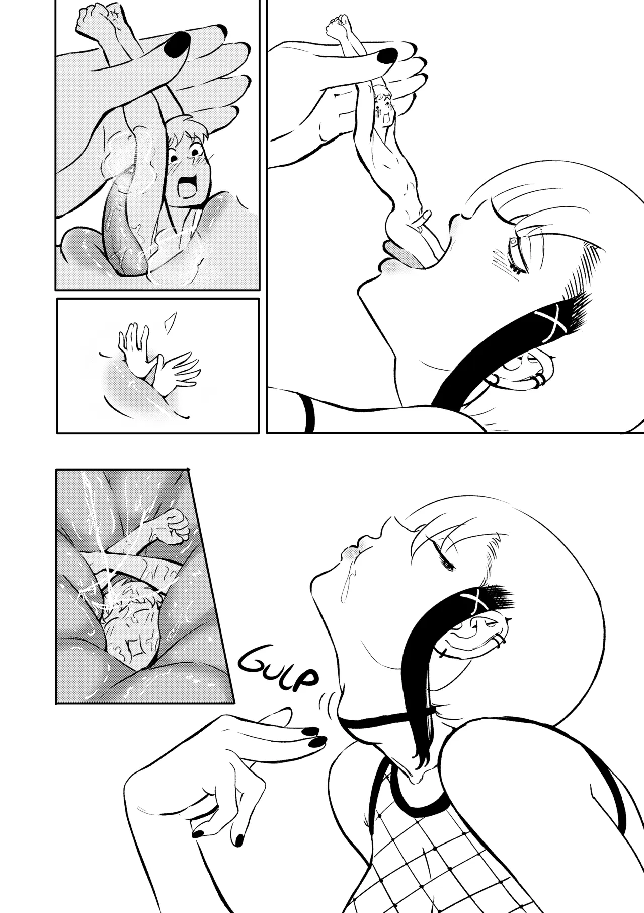 Goth Giantess Vore 1 page 4 full