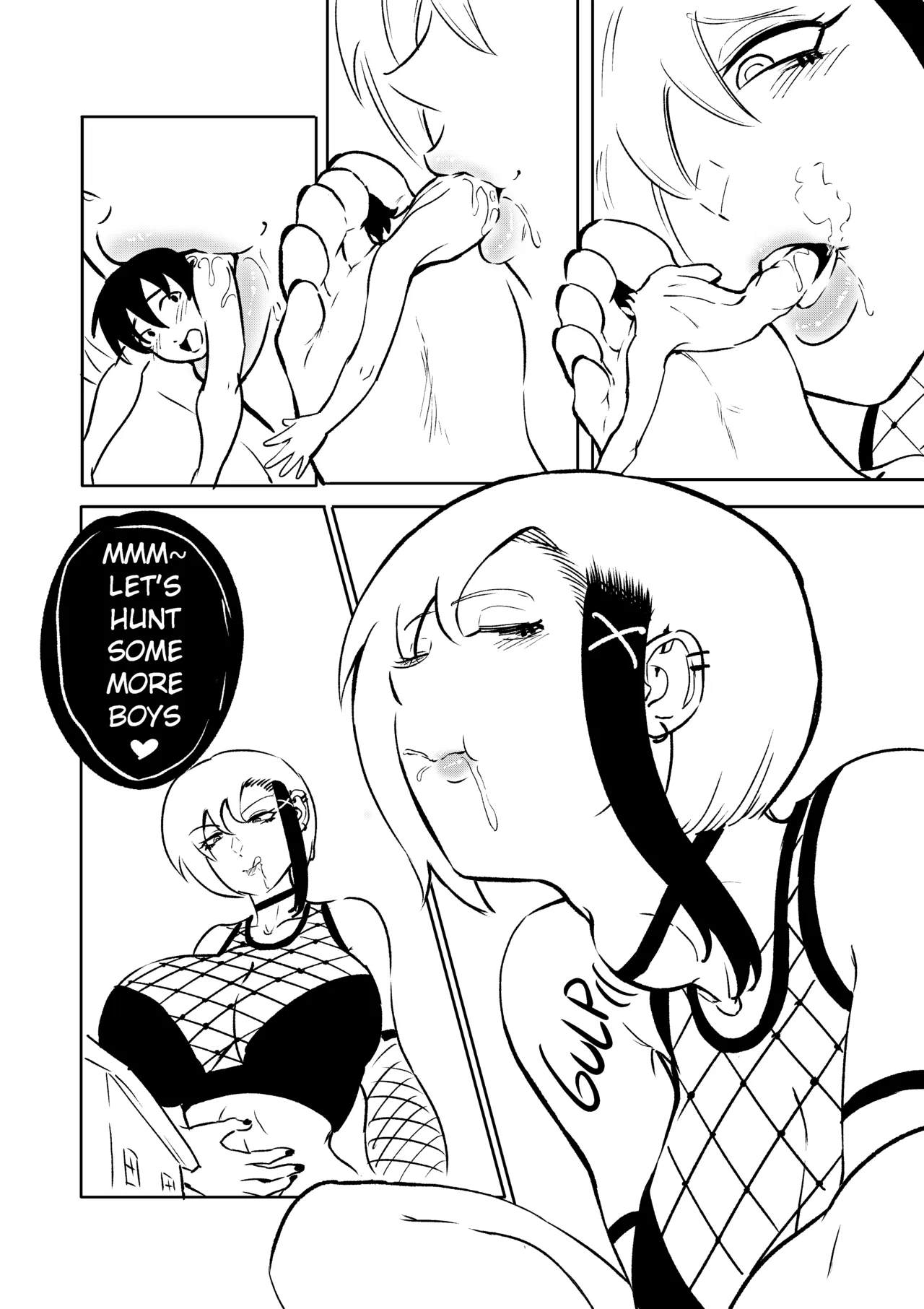Goth Giantess Vore 1 page 8 full