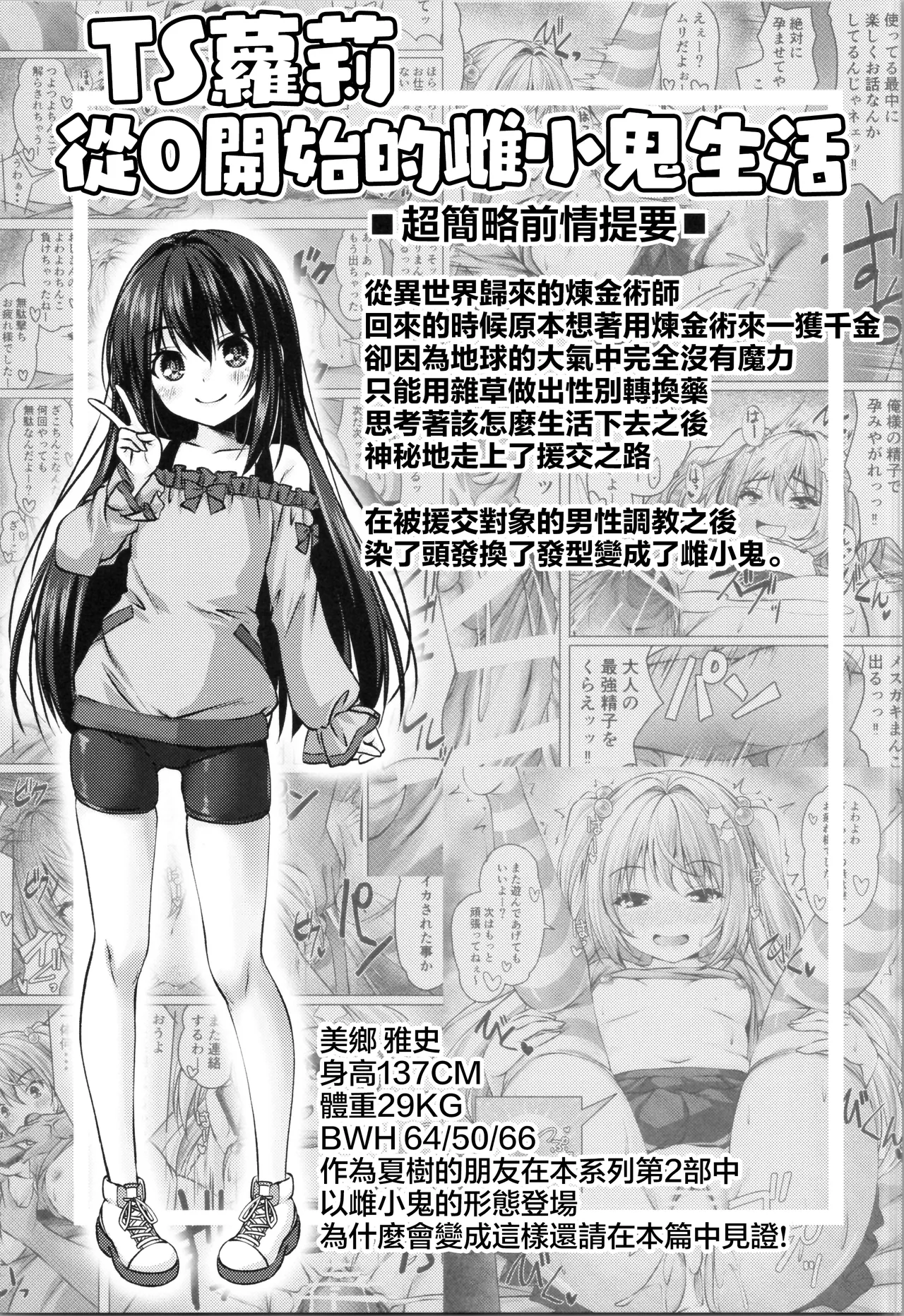 TS Bi-loli ga Namaiki ni Naru made. | TS萝莉从0开始的雌小鬼生活 page 6 full