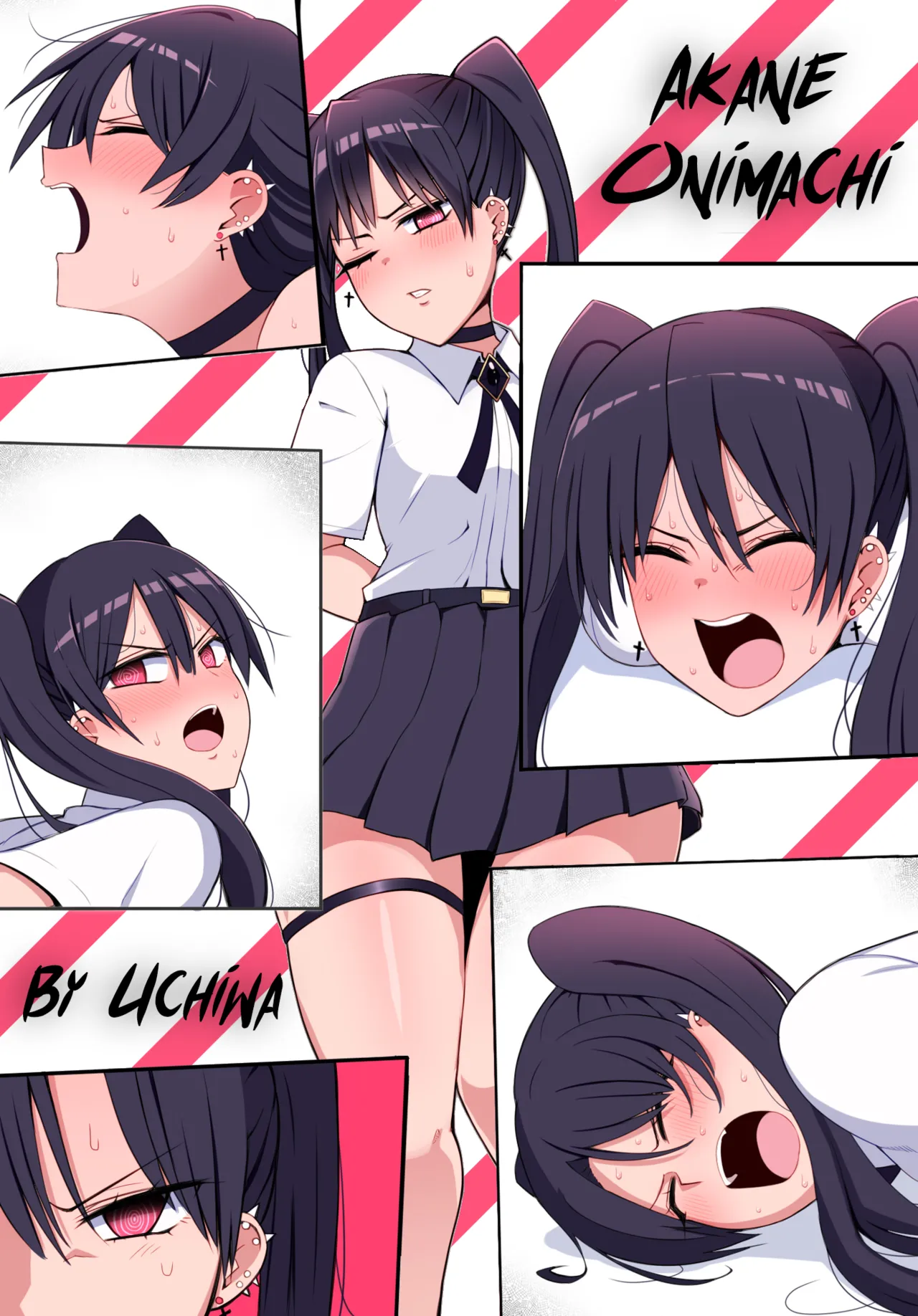 Akane Onimachi: Ambushed by a Horde of Brats page 1 full