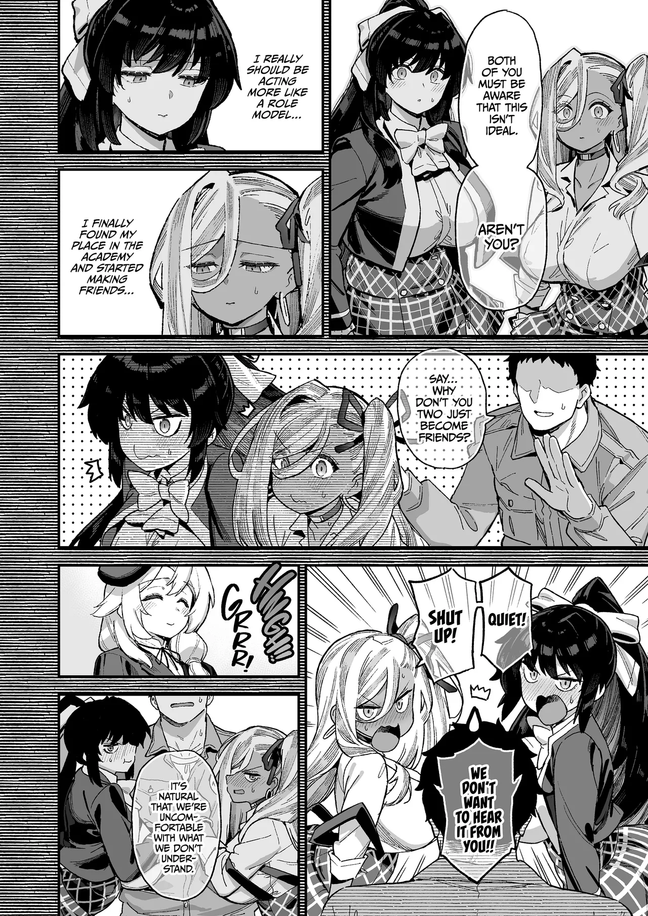 Oshun Jogakuen no Danyuu 3_ Backstage at Oushun Academy 3 page 7 full