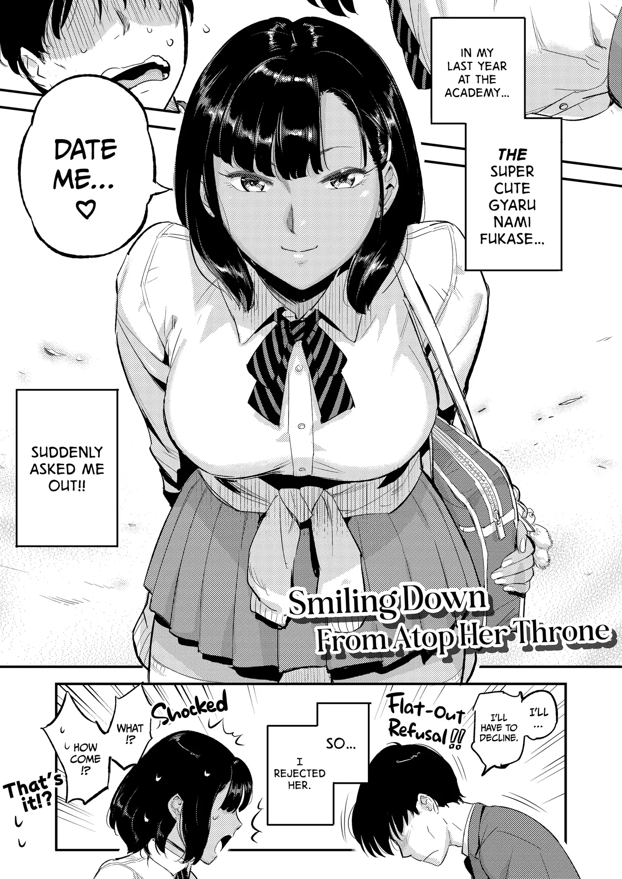 Smiling Down From Atop Her Throne page 2 full