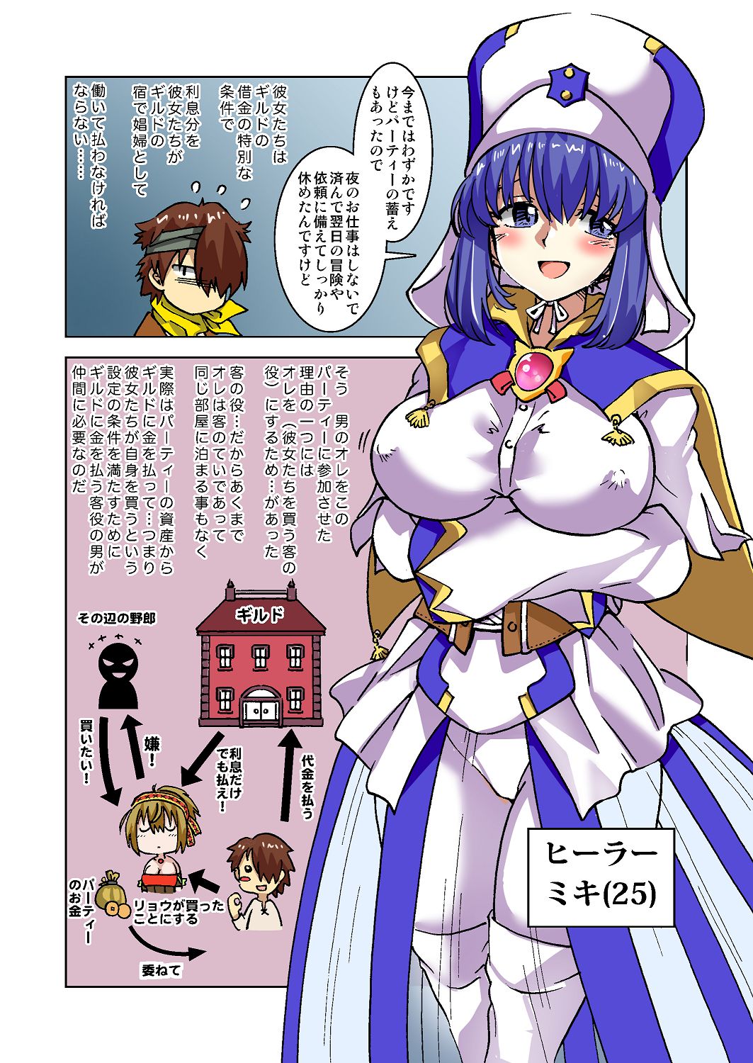 うちの冒険パーティの娼婦スキルが高すぎる お姉さん系ヒーラーミキの場合 【フルカラー版】 page 10 full