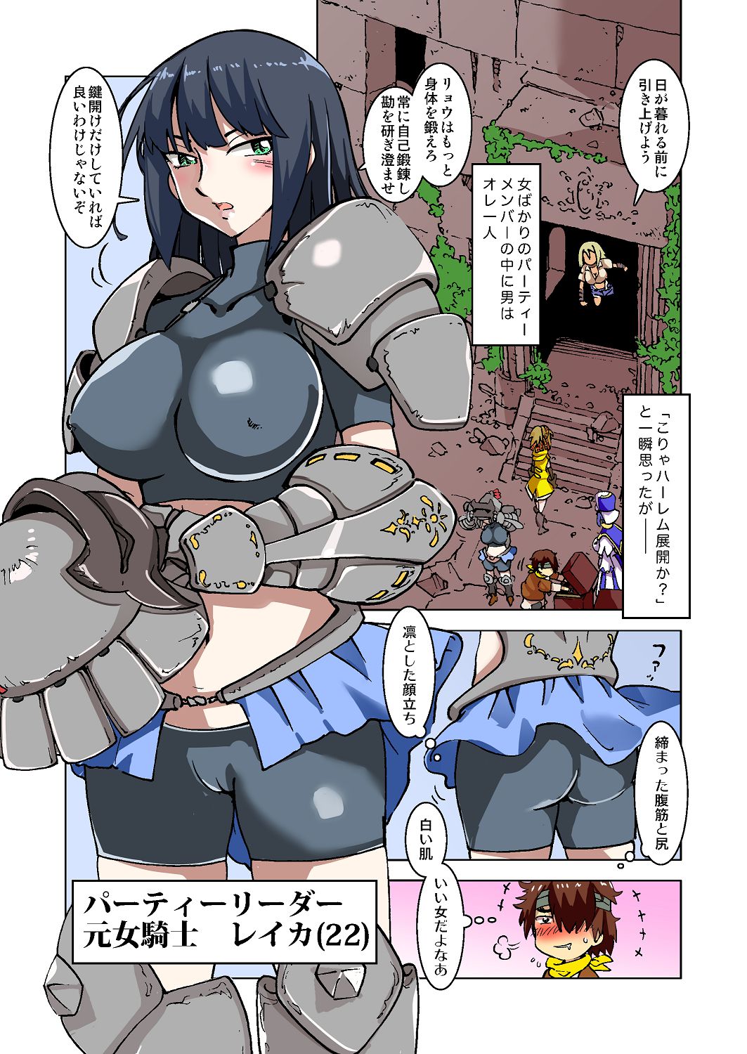 うちの冒険パーティの娼婦スキルが高すぎる お姉さん系ヒーラーミキの場合 【フルカラー版】 page 7 full