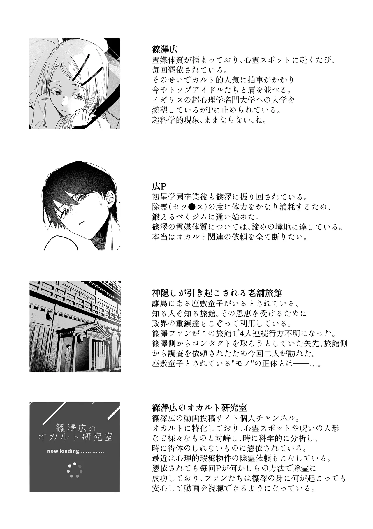 白宵の宿 ー篠○広のオカルト研究室 神隠し編ー page 4 full