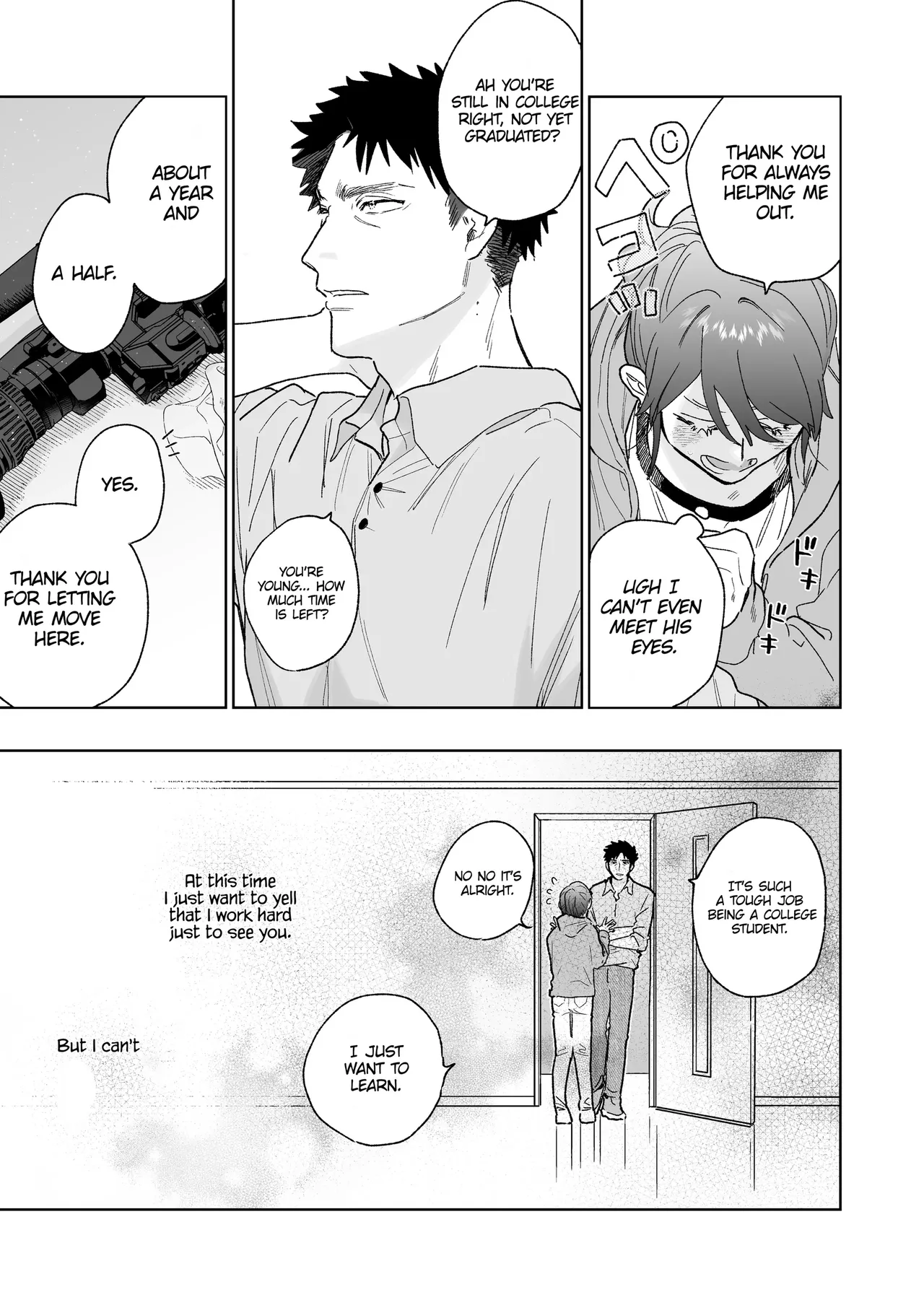 Kowamote cameraman Yasaka-san ga watashi o suki tte maji desu ka!? | Is it true that tough-looking cameraman Yasaka-san likes me!? page 9 full