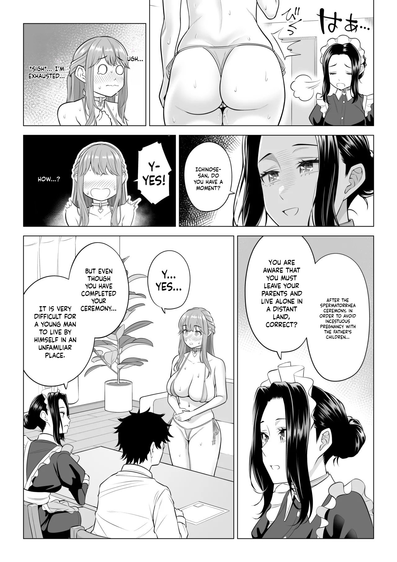 Dansei ga Kyokutan ni Sukunai Kono Sekai de wa, Seishi wa Kichou na Shigen desu. Sono 3 page 10 full