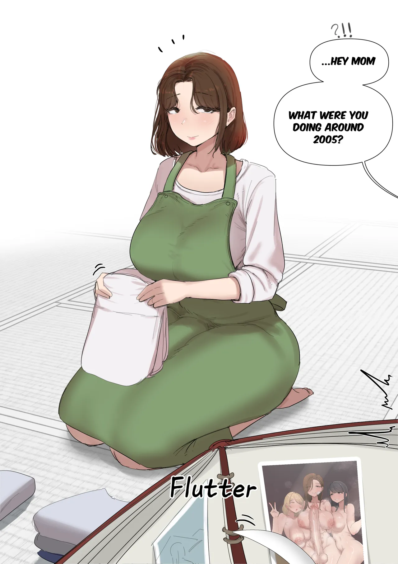 Futanari Mom's Secret page 1 full
