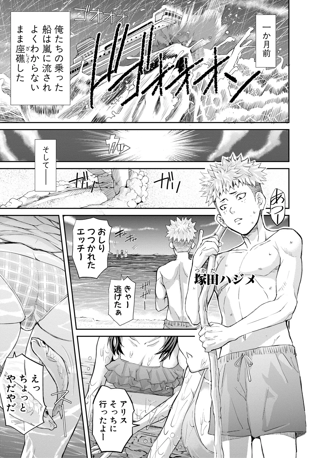 Nikujokujima Juugo Mesubuta Hyouryuuki - 15 MESUBUTA SLAVES FOR KING page 3 full