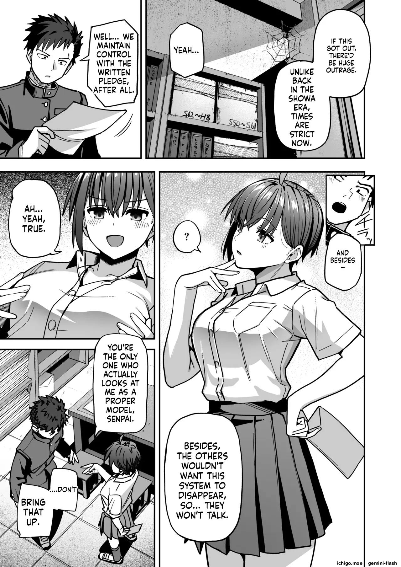Inshuu Bijutsubu Kouhai Nude Model to Okiteyaburi no Sex ga Shita | Indecent Art Club: I would like to break the rules and fool around with my junior nude model page 8 full