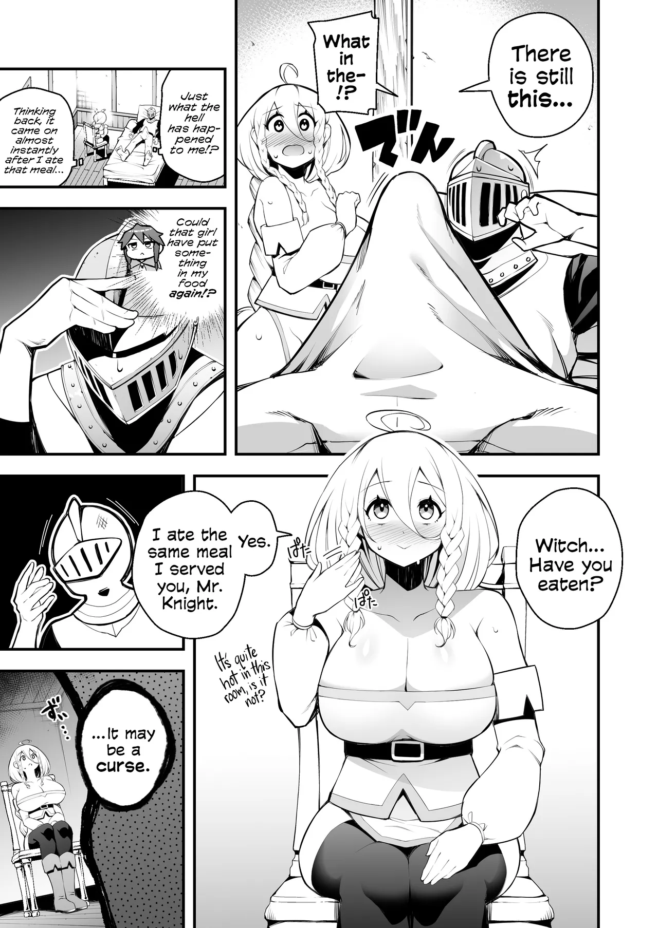 The Apprentice Witch And The Cursed Dick | Minarai Majo to Noroi no Chinpo page 10 full