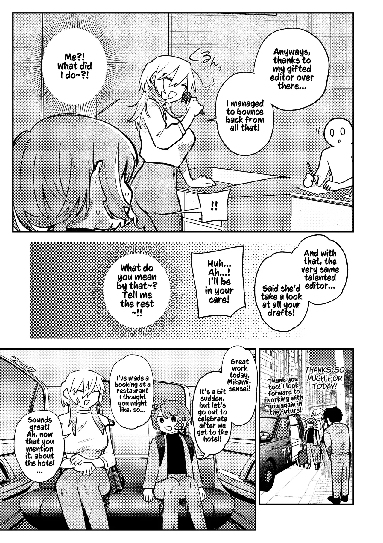 Urekko Mangaka-san to Shigodeki Henshuu-san | Popular Manga Artist and Work Adept Editor page 9 full