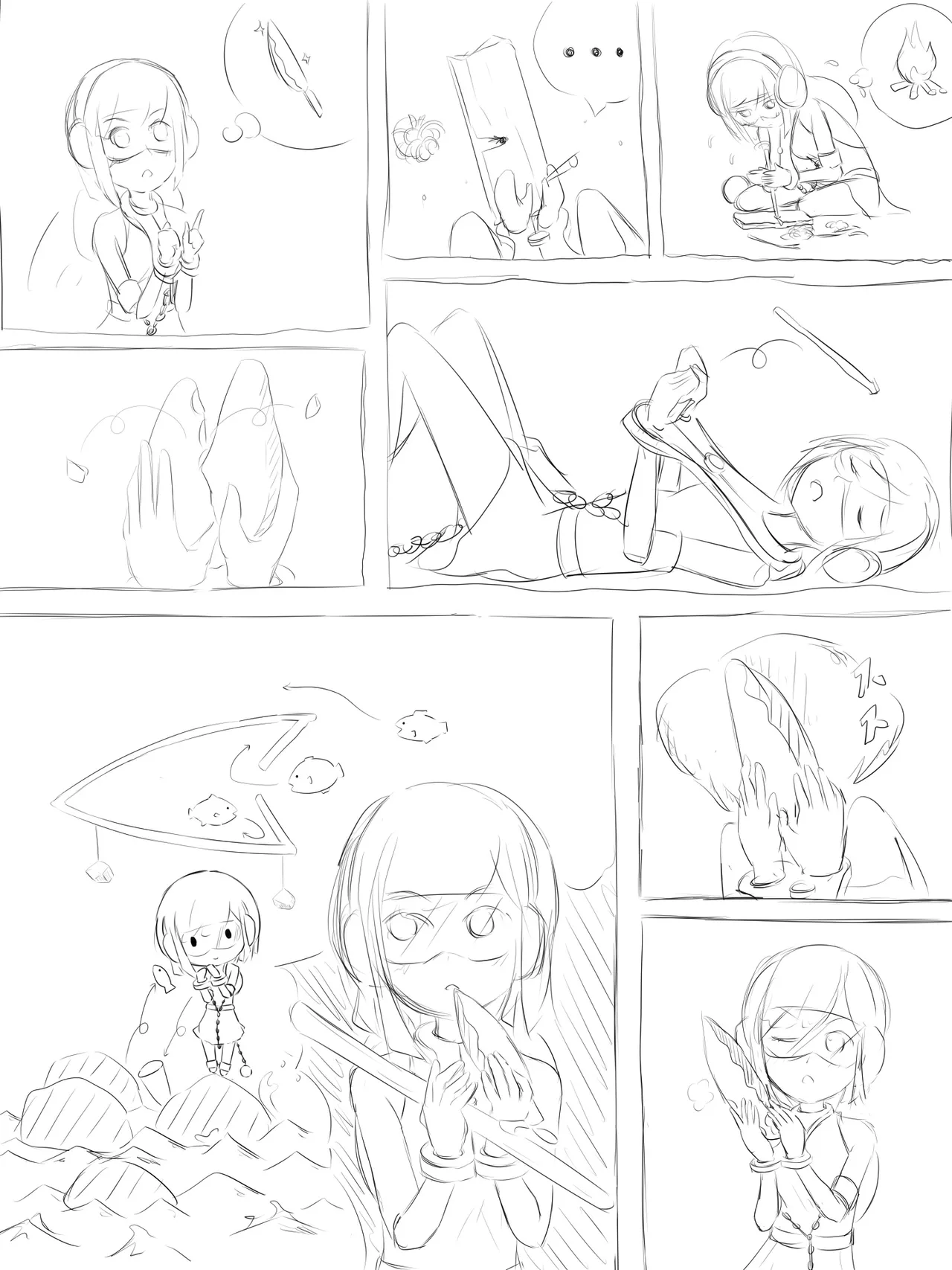 拘束とサバイバル page 9 full