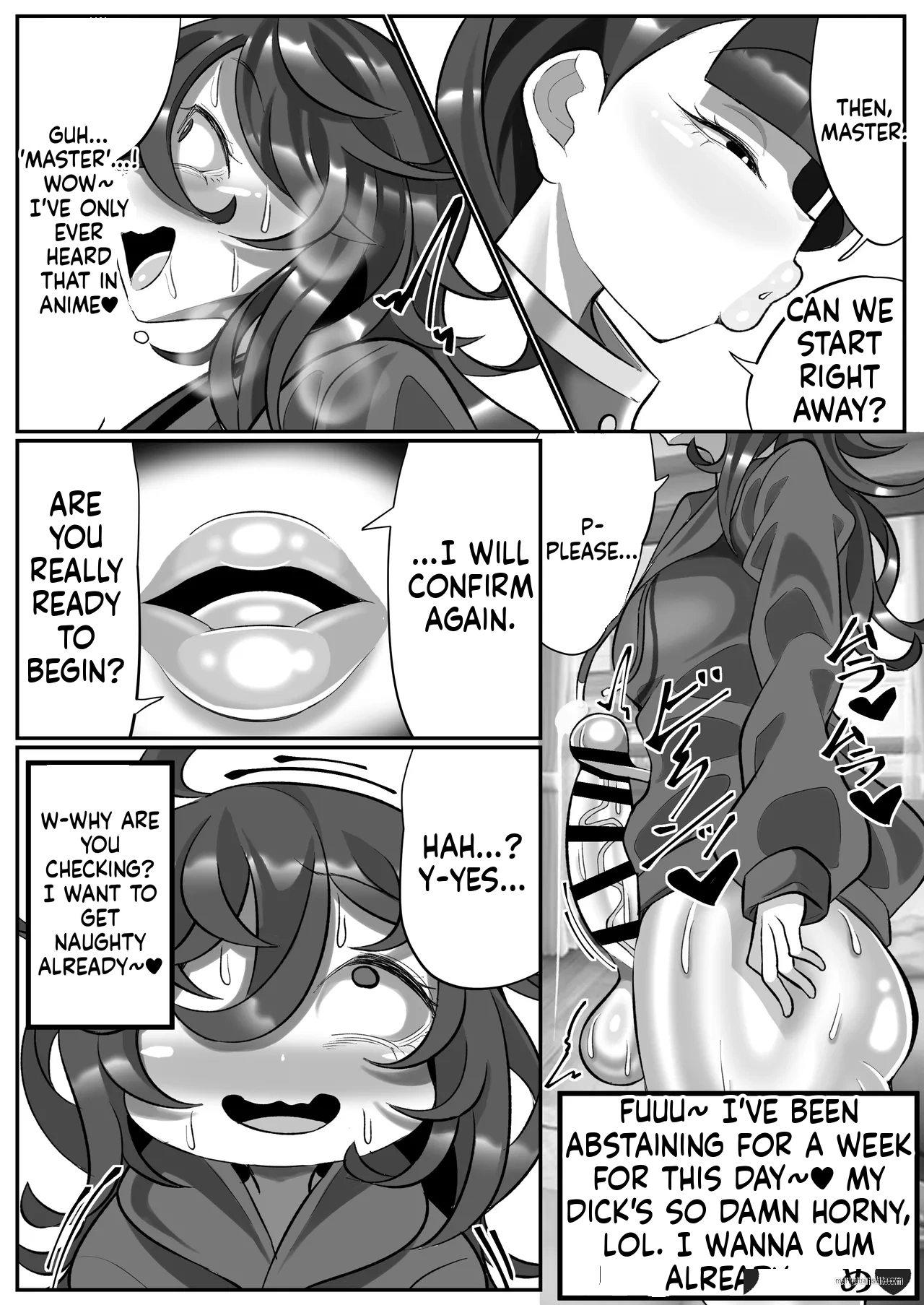 Kikaiteki Futanari Shasei Kanri page 6 full