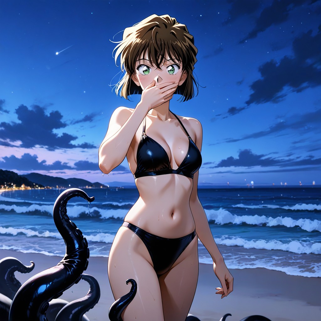 Ai Haibara Tentacles Opening - Detective Conan page 10 full