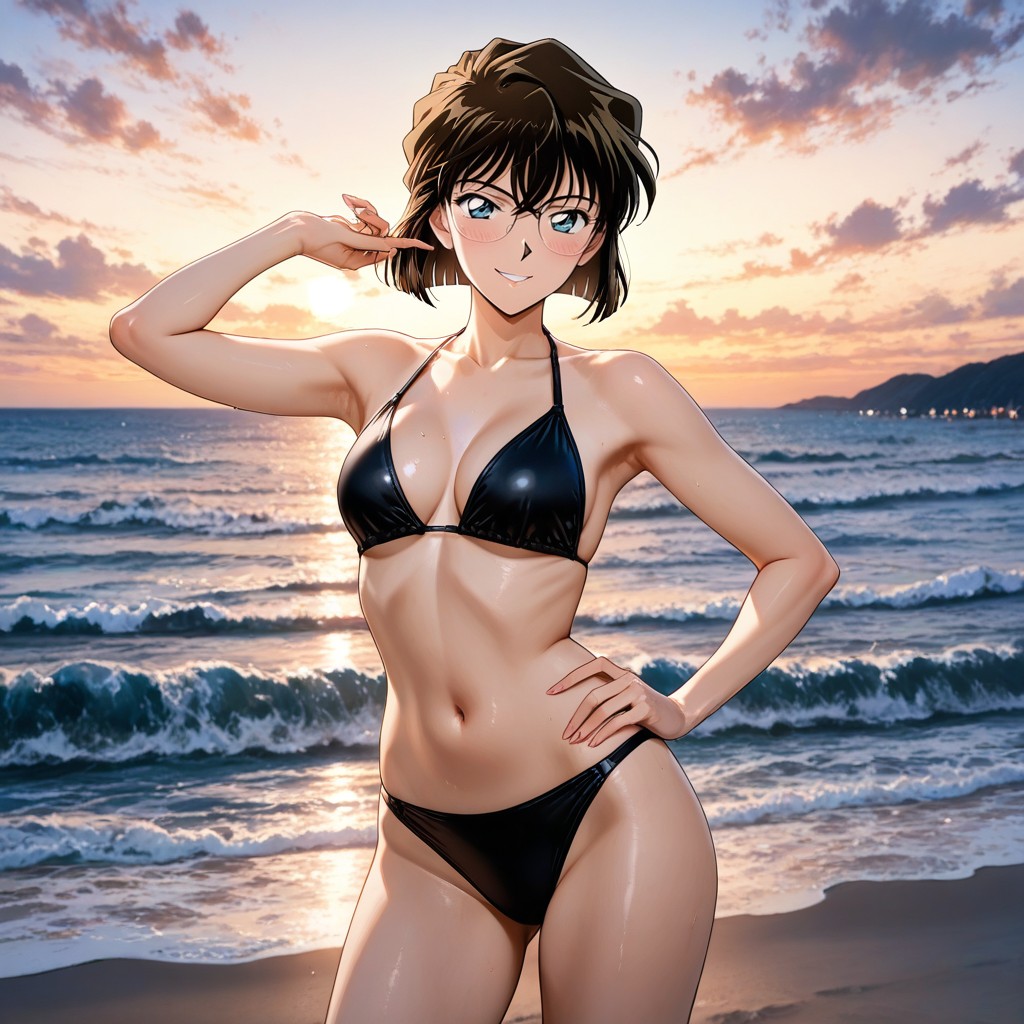 Ai Haibara Tentacles Opening - Detective Conan page 5 full