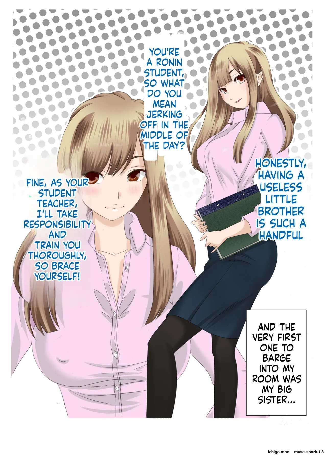Hatsujou Kazoku x Oneechan ga Onanie Tetsudatte Ageru page 8 full