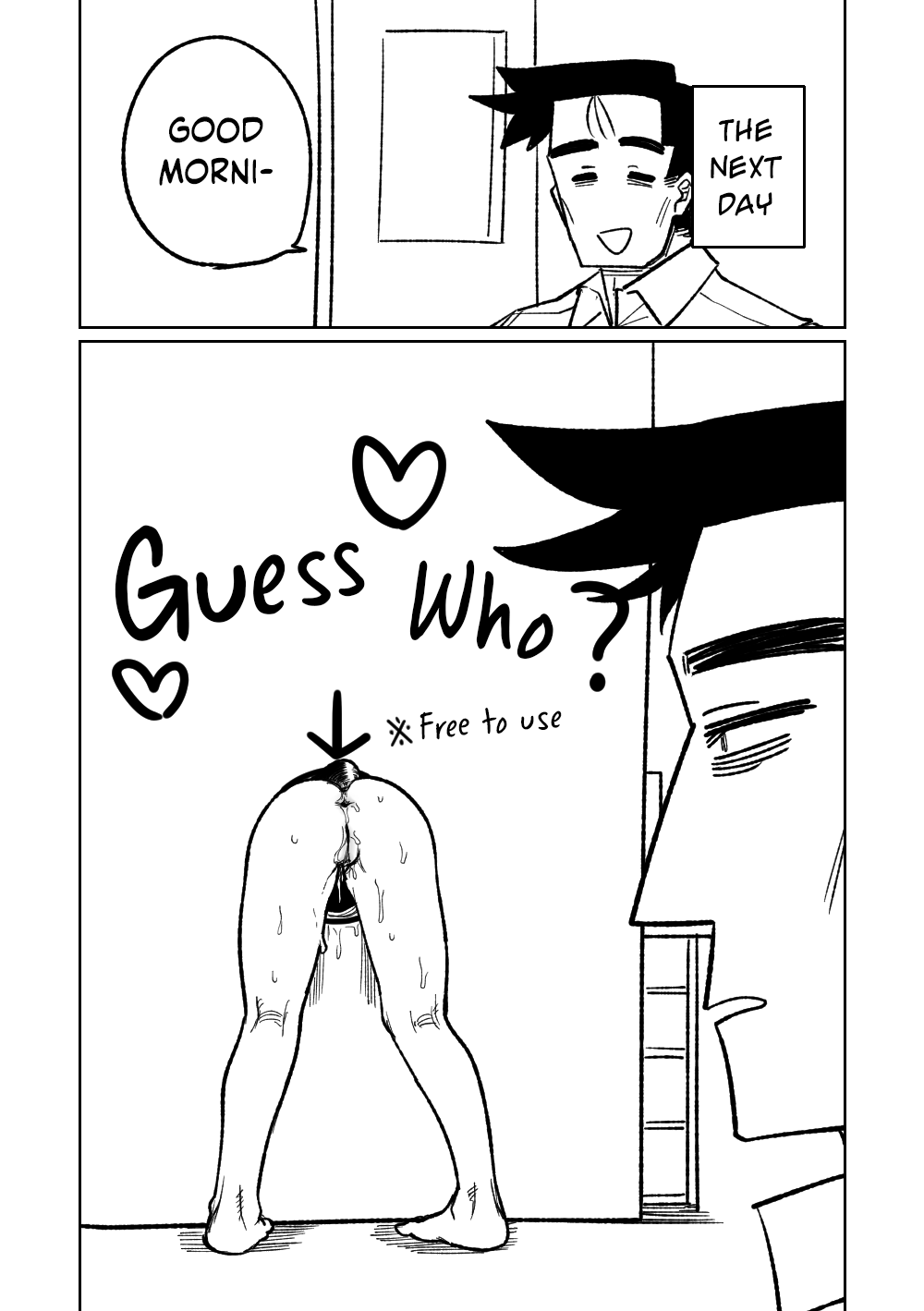 KabeShiri | Help, Step-Sensei, I'm Stuck! page 4 full