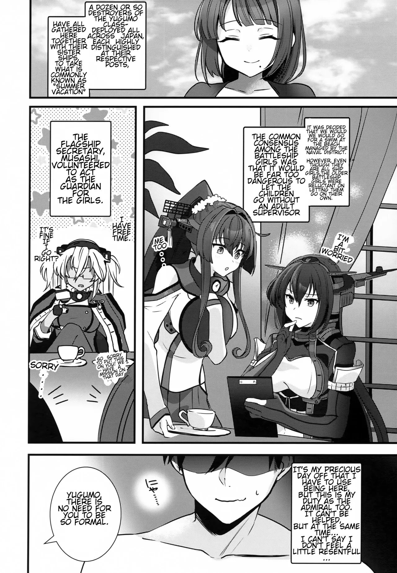 Musashi-san no Yoru Jijou Yoi no Umi to Himegoto-hen | Musashi-san's Night Time Proclivities: The Secret of The Twilight Sea page 7 full