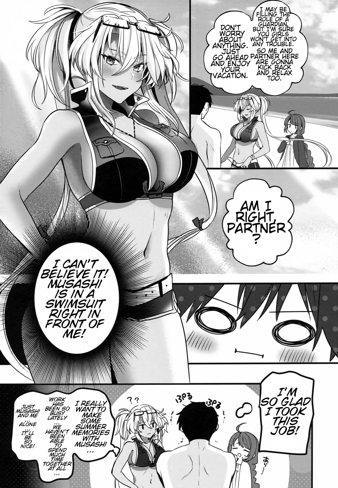 Musashi-san no Yoru Jijou Yoi no Umi to Himegoto-hen | Musashi-san's Night Time Proclivities: The Secret of The Twilight Sea page 8 full