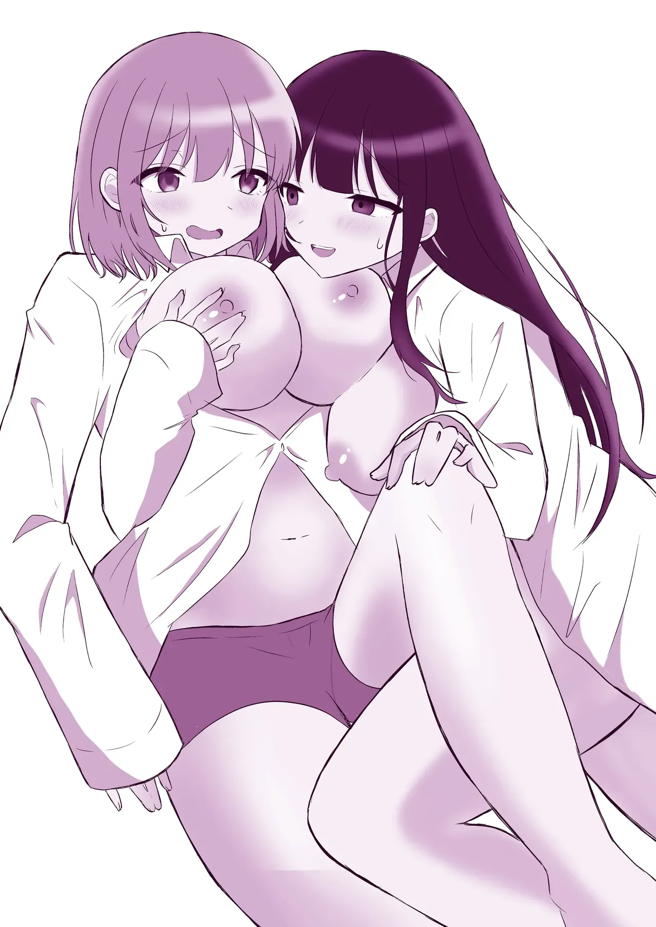 Ore-tachi ga Yuri ni Naru Nante 2 page 2 full