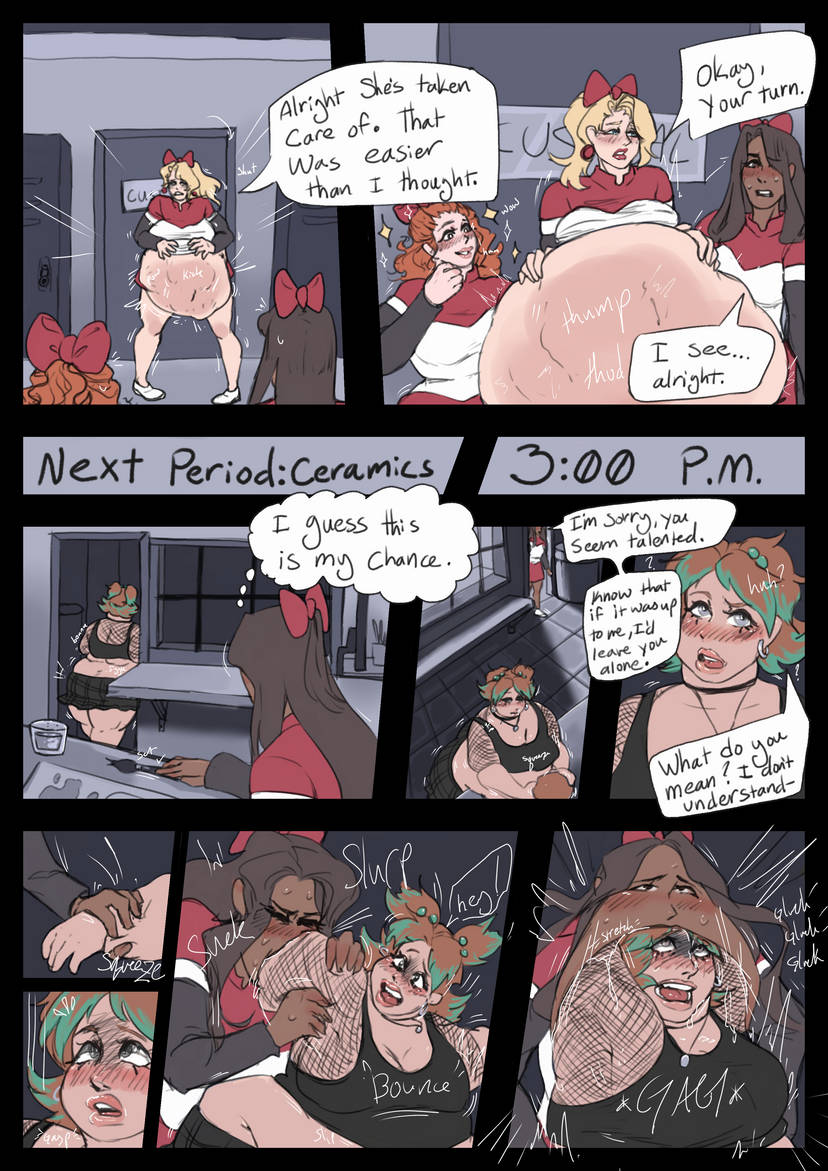Cheerleader Vore page 6 full