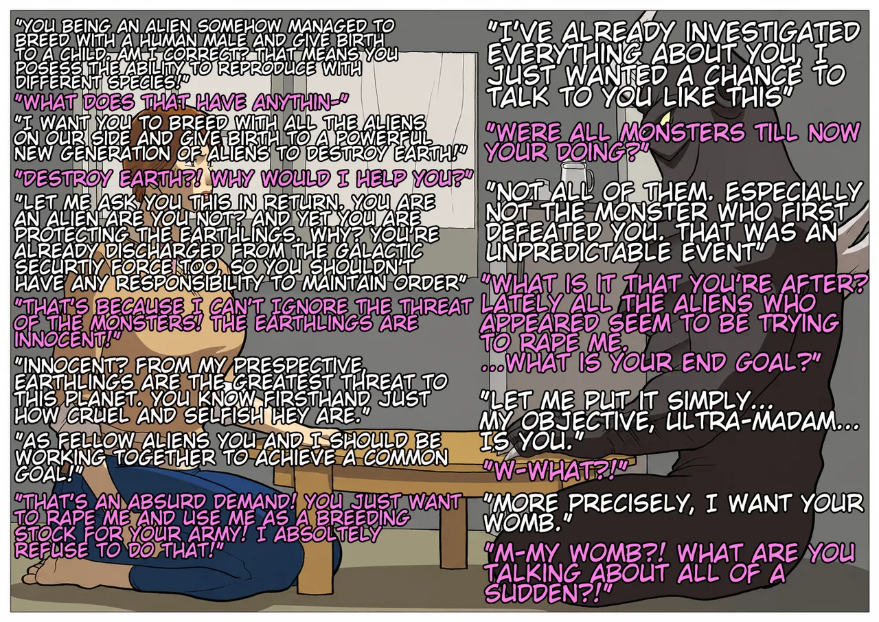 "What If?" Series: Ultra-madam 8 | Mousou Tokusatsu Series: Ultra Madam 8 page 7 full
