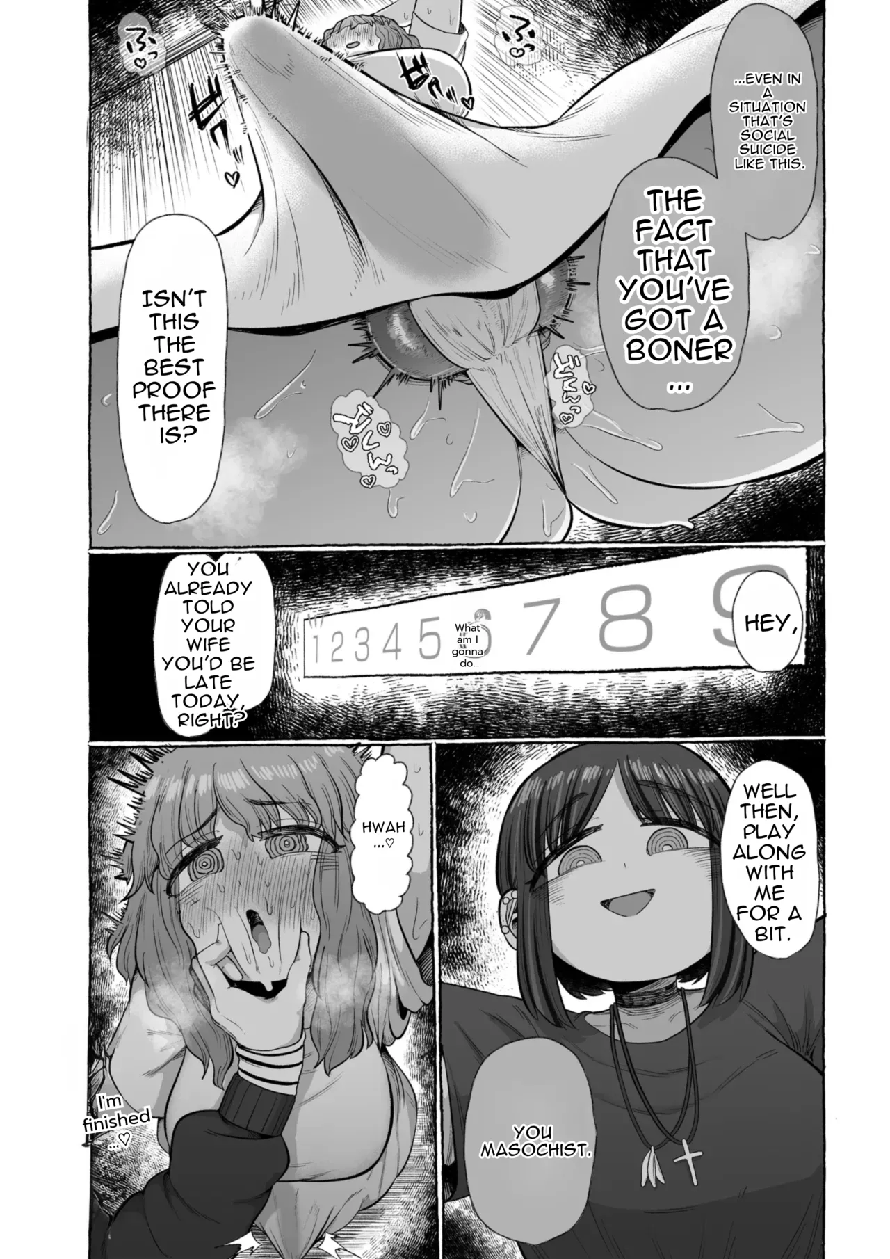 Maso Uwaki ~Futanari Joushi no Buzama Iki~ page 10 full