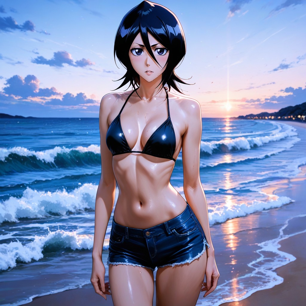 Rukia Kuchiki From Bleach Tentacles Opening/ Yoruichi & Orihime Afterstory page 10 full