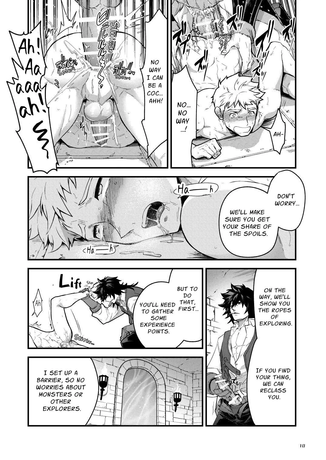 Ingoku no Meikyu - Job-mei 'onaho' no Shinjin Tansakusha wa Nakamatachi ni chokyo  sarete Lv99 no Nikubenkininaru - page 10 full