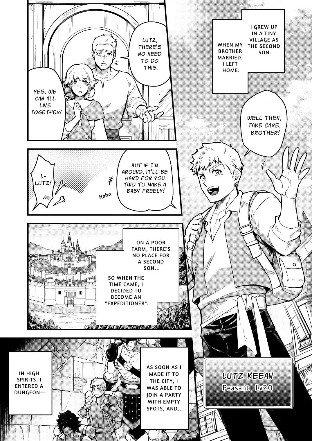 Ingoku no Meikyu - Job-mei 'onaho' no Shinjin Tansakusha wa Nakamatachi ni chokyo  sarete Lv99 no Nikubenkininaru - page 5 full