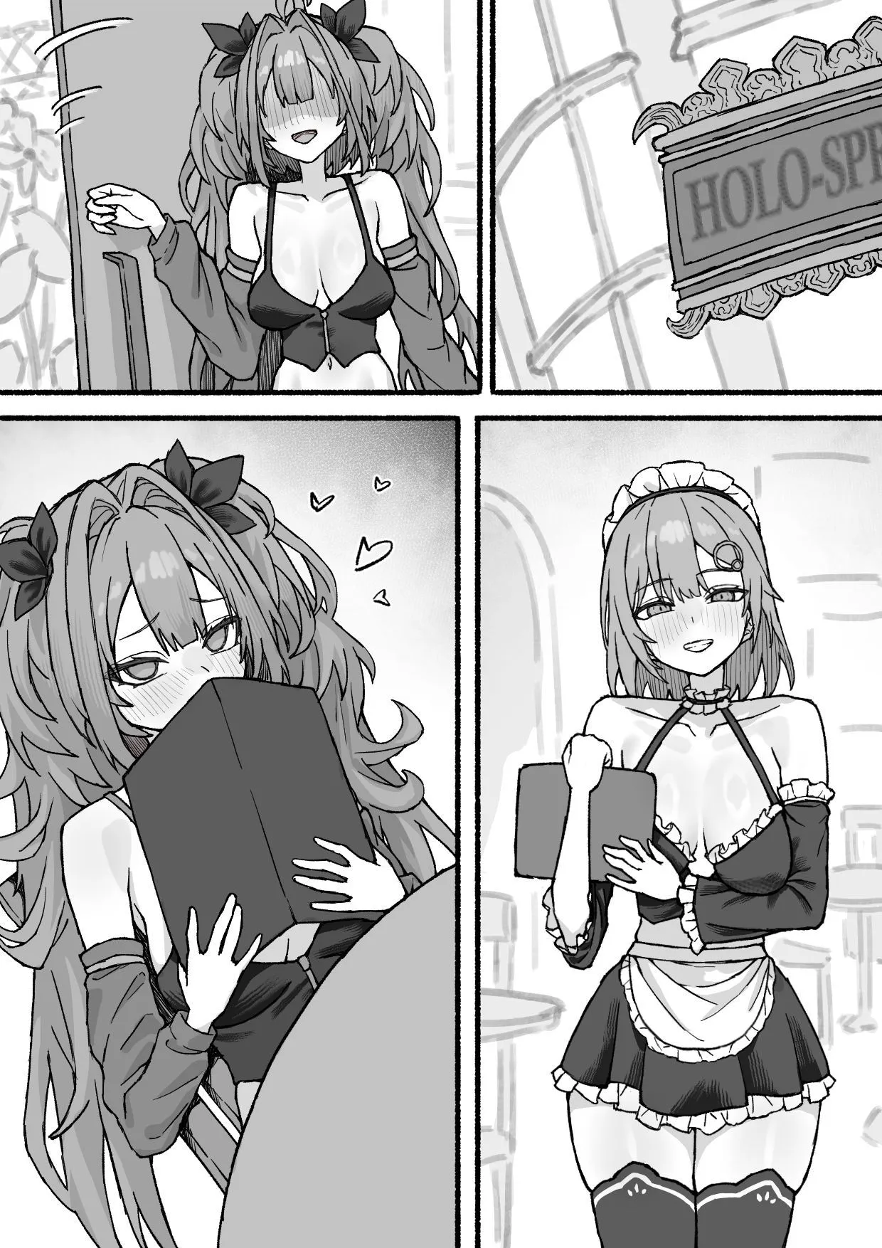 IRYS X AME Maid Cafe page 8 full