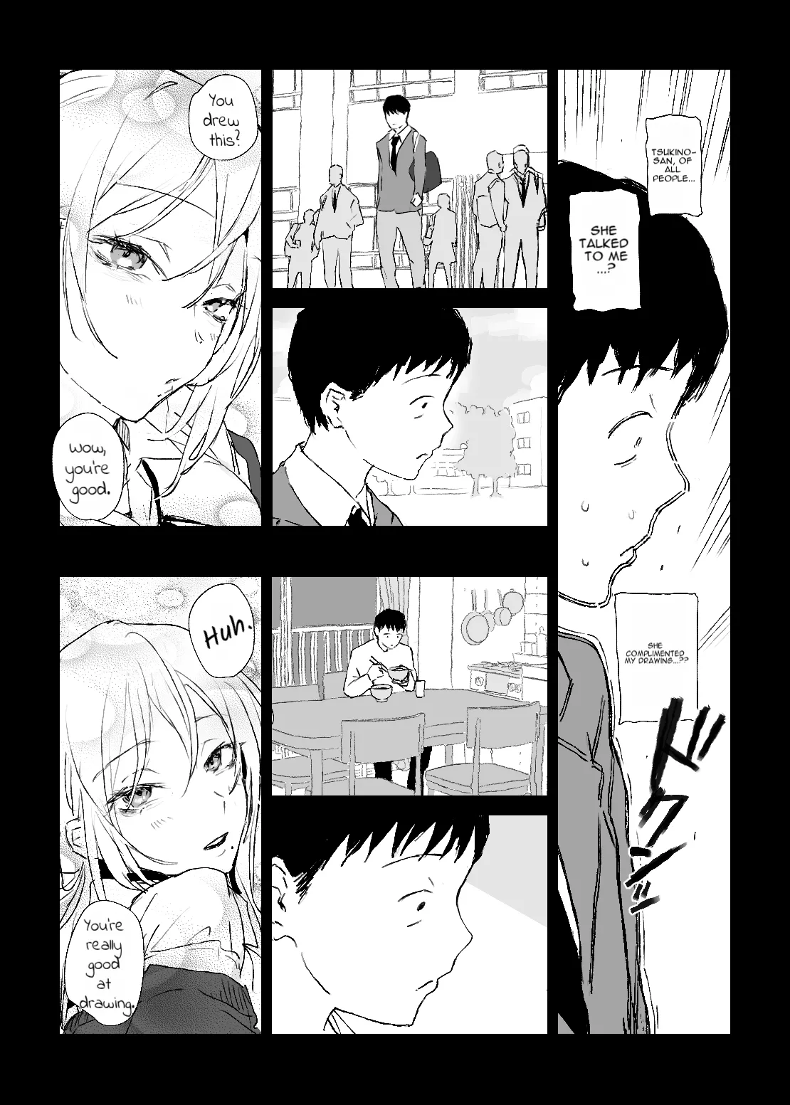 A Secret Sketch Session with My Favorite Gyaru page 8 full