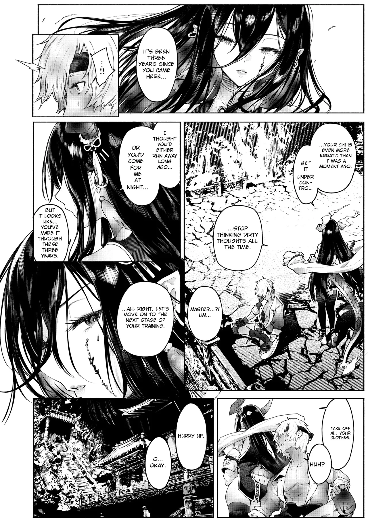 Special Training Under The Dragon Gril Master page 8 full