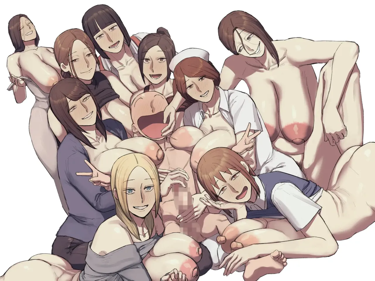 Gakkou no Nagachichi Nanafushigi ni Hitomebore! | 对学校的七大不可思议长乳一见钟情 page 2 full