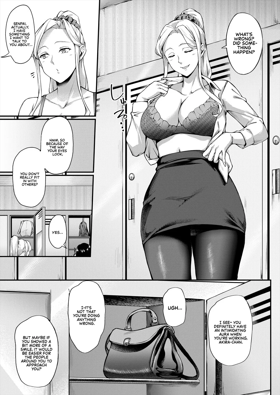 What It Takes to Get Used to Boys ~An Office Lady's Trouble~ page 3 full