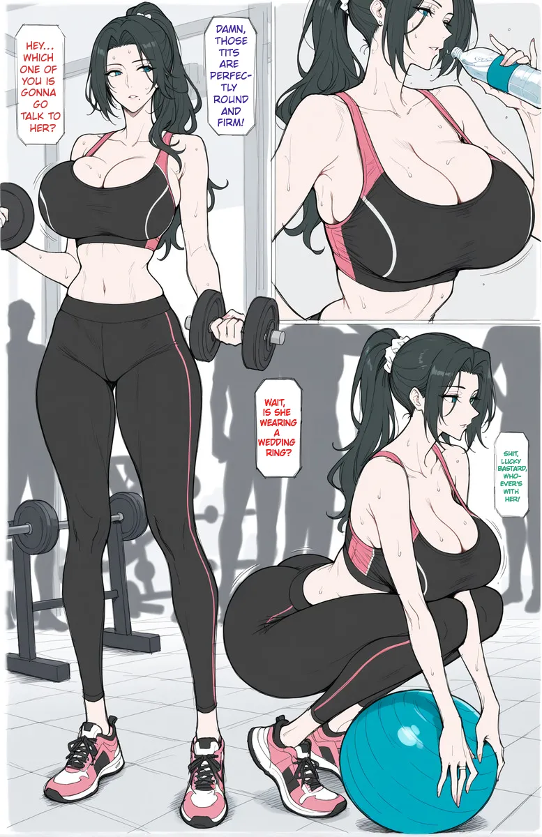 【NTR】Special Training Day at the Gym page 9 full